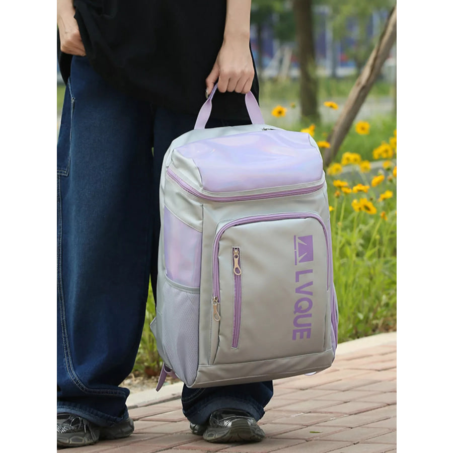 Waterproof Sports Backpack Bag Purple / One Size Apparel and Accessories
