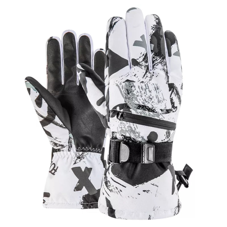 Waterproof Winter Gloves Dark Gray / One Size Apparel and Accessories