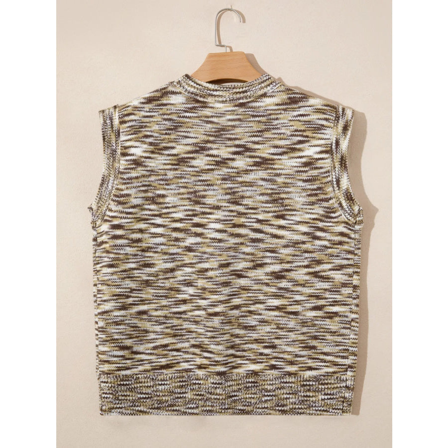 Western Horseshoe Knit Sweater Vest Apparel and Accessories