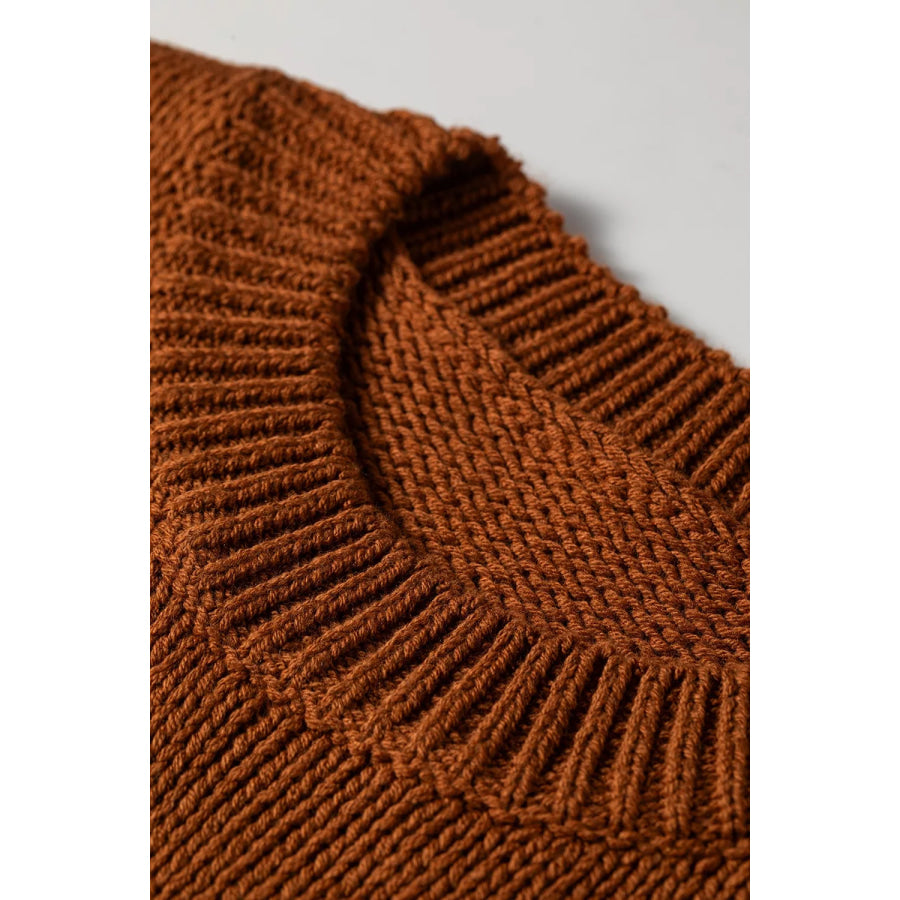 Western Horseshoe Pattern Short Sleeve Knit Sweater Apparel and Accessories