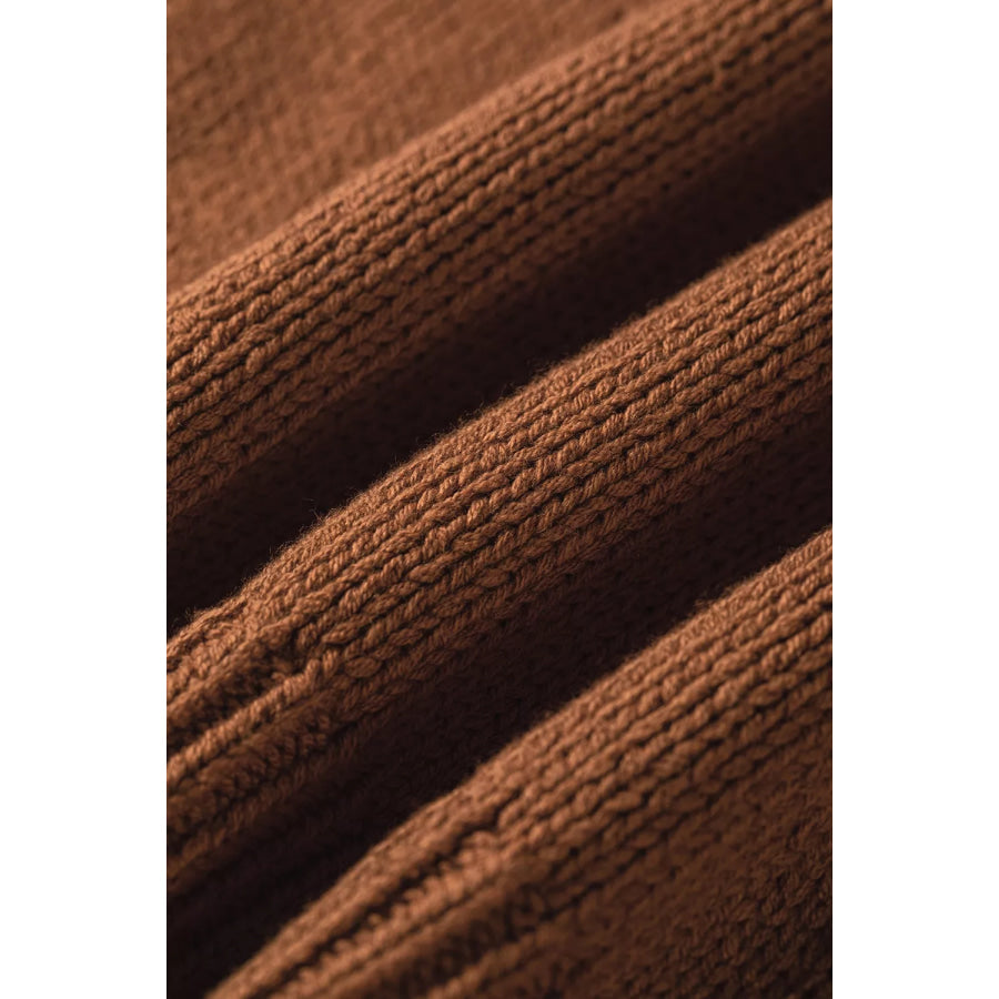 Western Horseshoe Pattern Short Sleeve Knit Sweater Apparel and Accessories