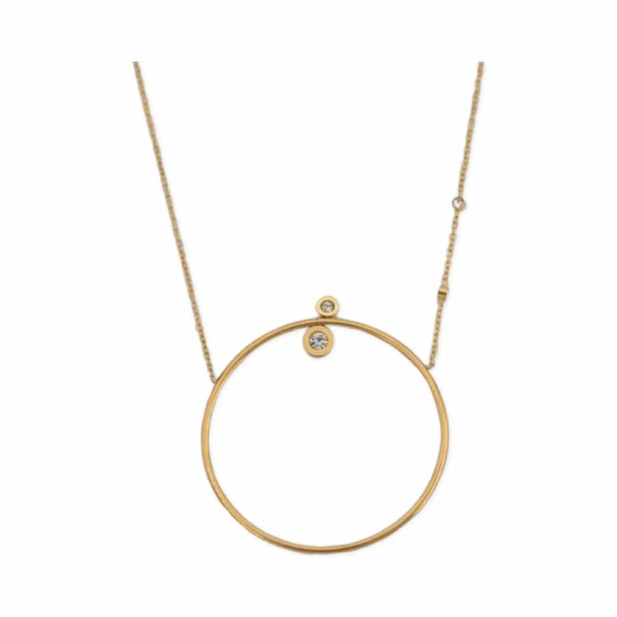 What Goes Around Circle Necklace