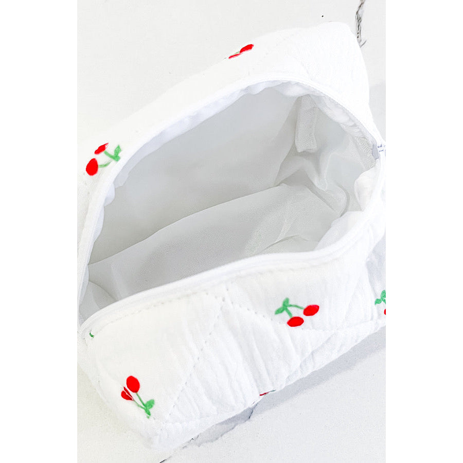 White Cherry Makeup Bag WS 600 Accessories