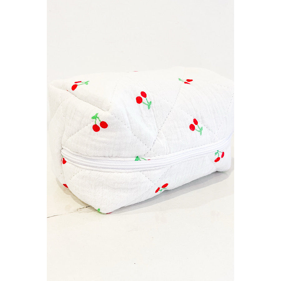 White Cherry Makeup Bag WS 600 Accessories