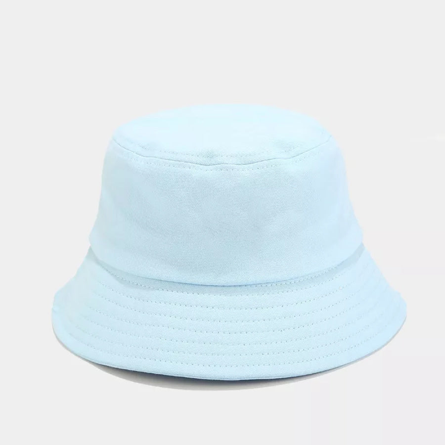 Wide Brim Bucket Hat Light Blue / One Size Apparel and Accessories