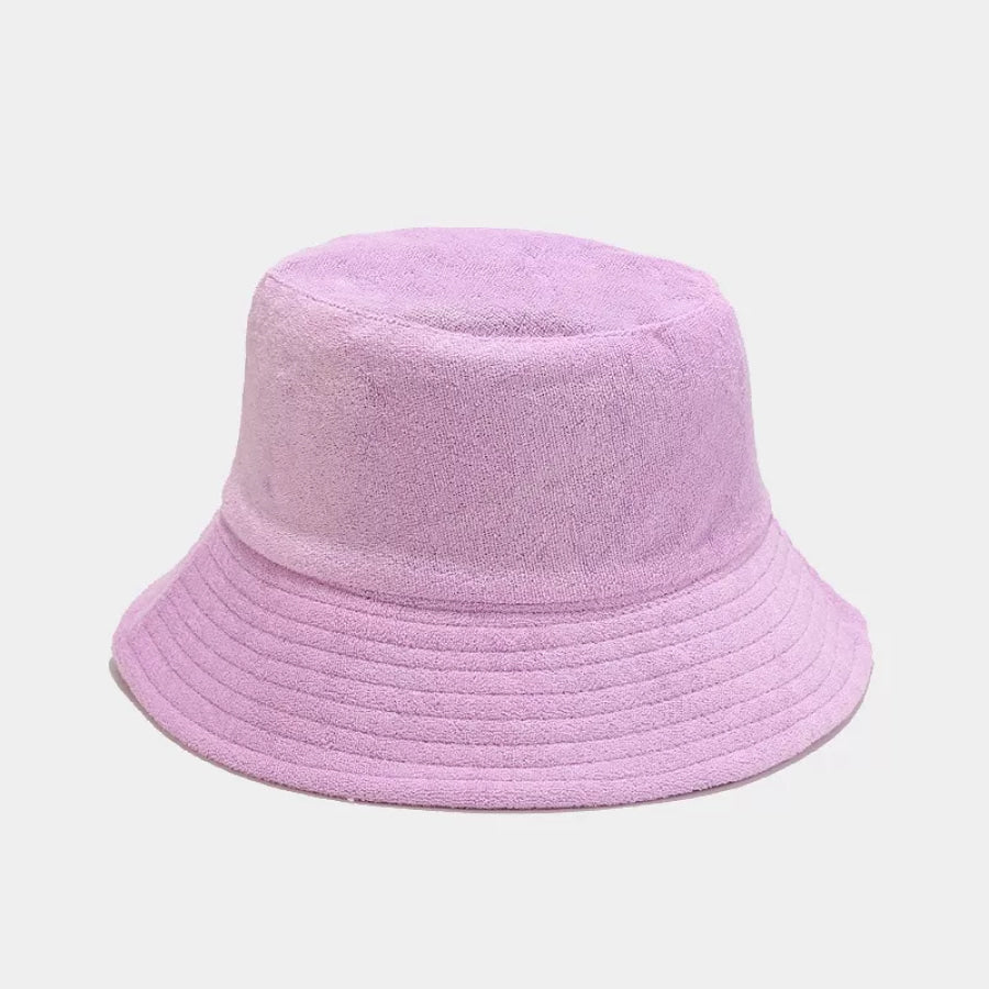 Wide Brim Bucket Hat Light Purple / One Size Apparel and Accessories