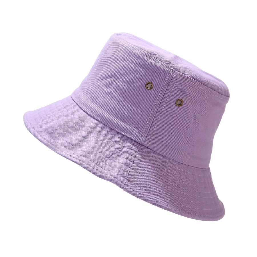 Wide Brim Bucket Hat Light Purple / One Size Apparel and Accessories