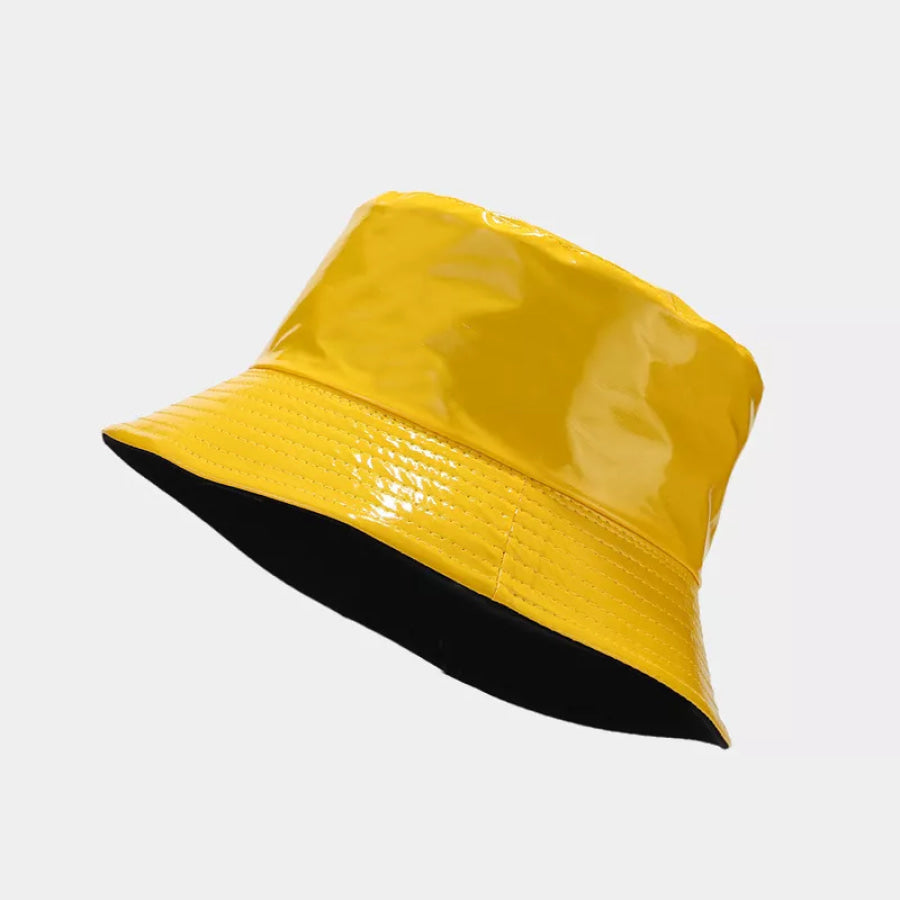 Wide Brim Bucket Hat Yellow / One Size Apparel and Accessories