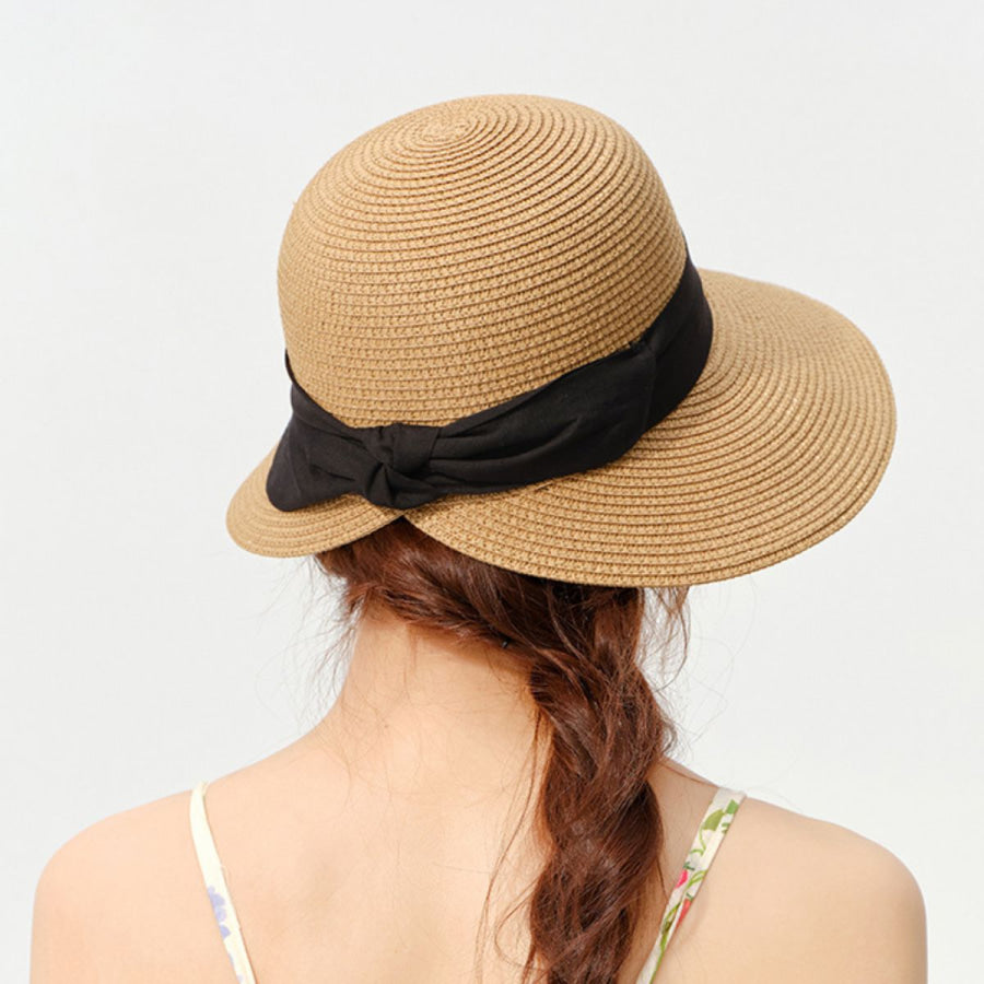Wide Brim Straw Sun Hat Apparel and Accessories