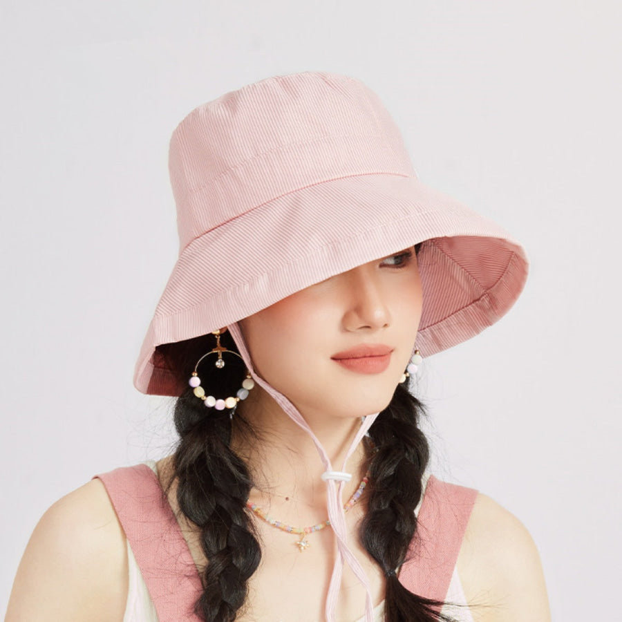Wide Brim Sun Hat Pink / One Size Apparel and Accessories