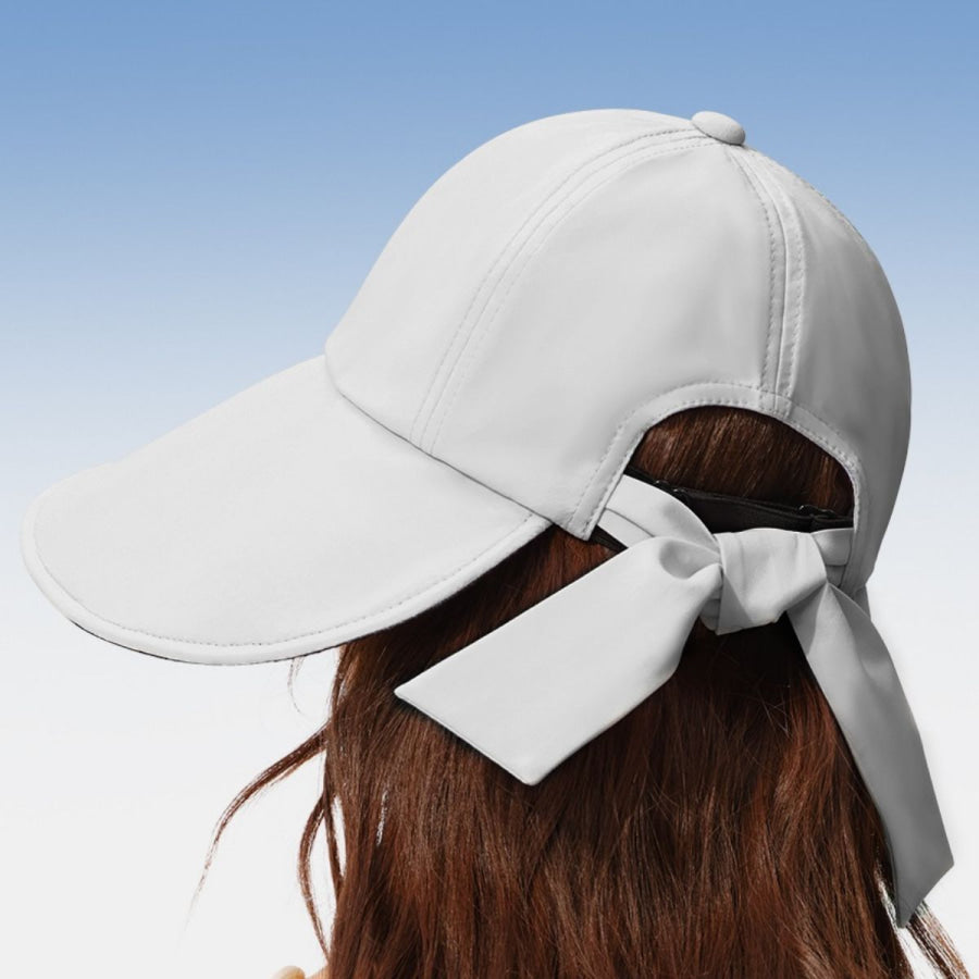 Wide Brim Sun Hat with Bowknot Apparel and Accessories