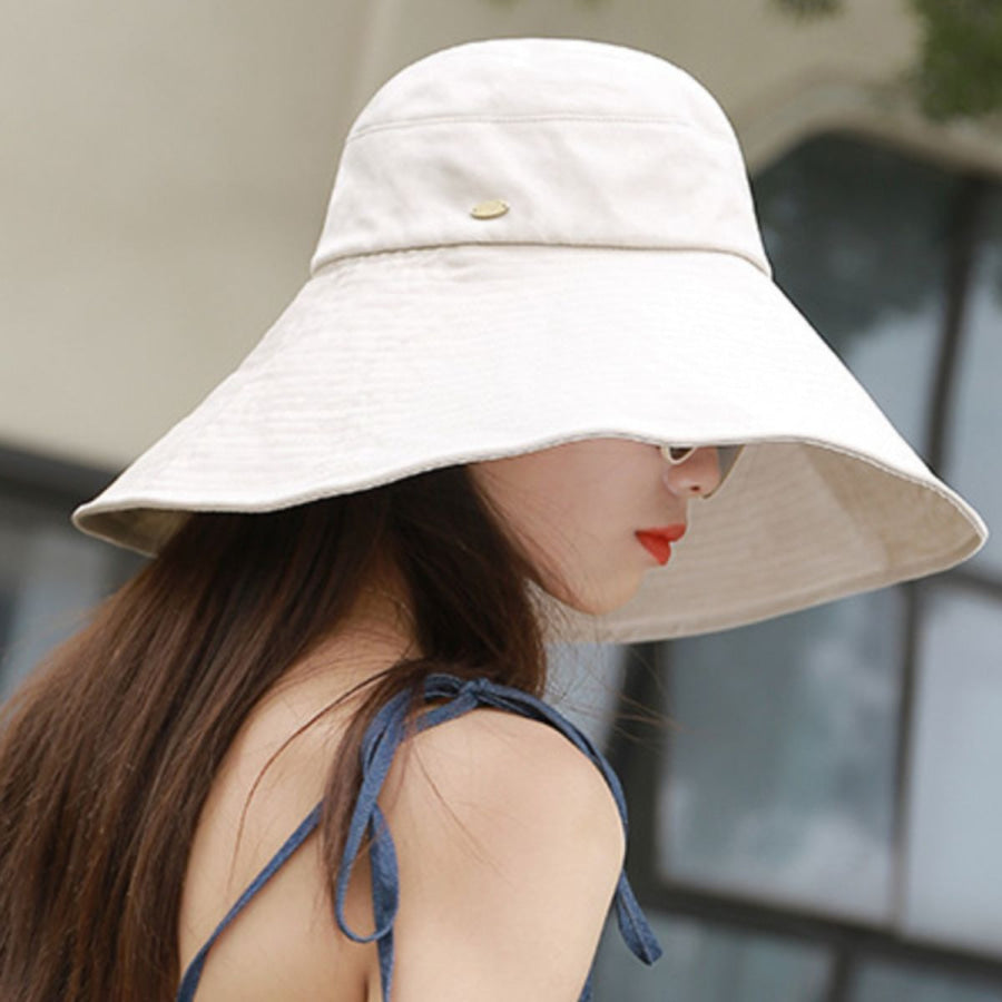 Wide Brim Sun Hat with UV Protection Apparel and Accessories