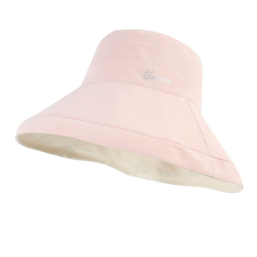Wide Brim Sun Hat with UV Protection Black / One Size Apparel and Accessories