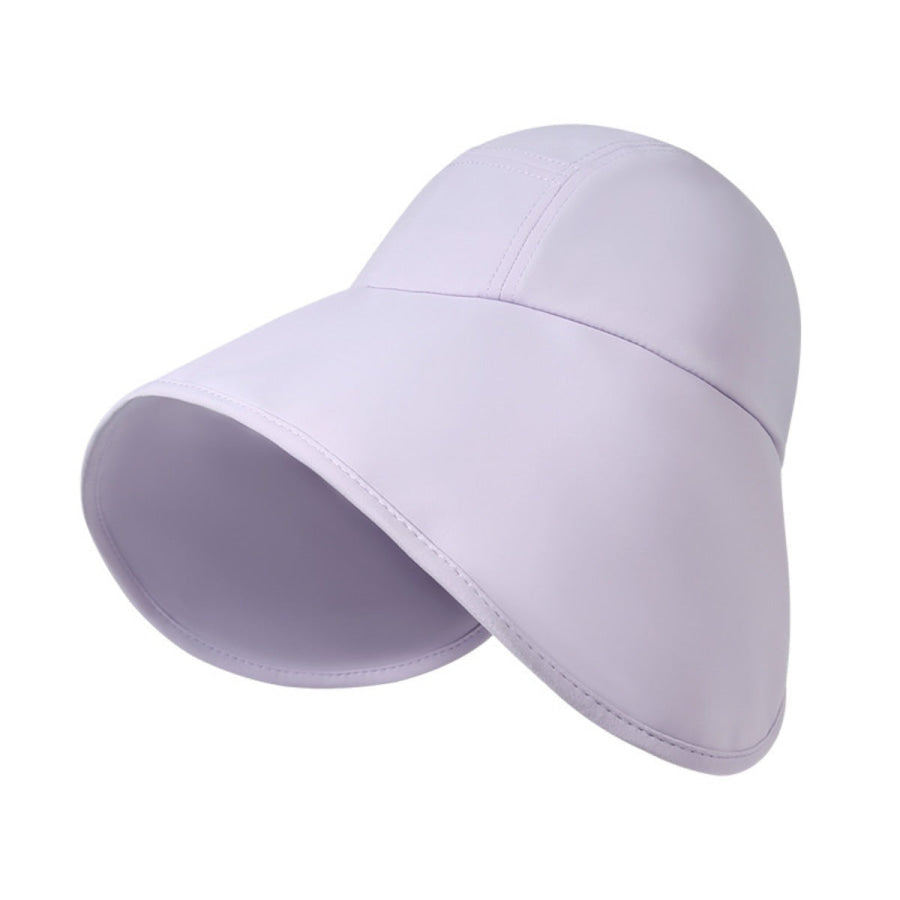Wide Brim Sun Hat with UV Protection Purple / One Size Apparel and Accessories