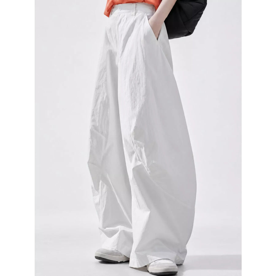 Wide-Leg Casual Pants Apparel and Accessories