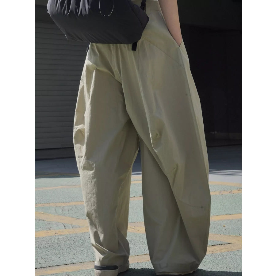 Wide-Leg Casual Pants Apparel and Accessories