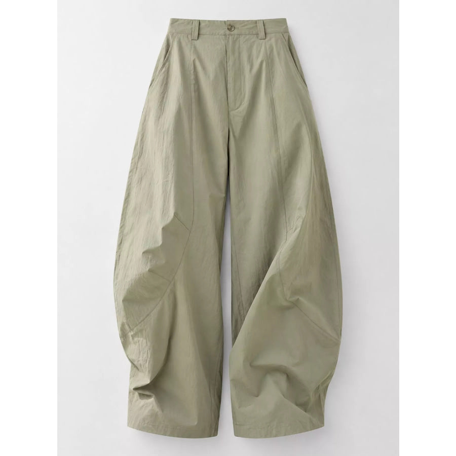 Wide-Leg Casual Pants Apparel and Accessories