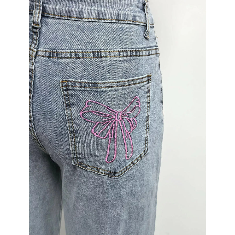 Wide Leg High Waist Jeans Apparel and Accessories