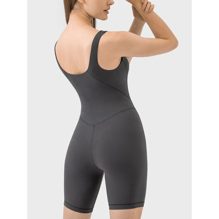 Wide Strap Active Romper Apparel and Accessories