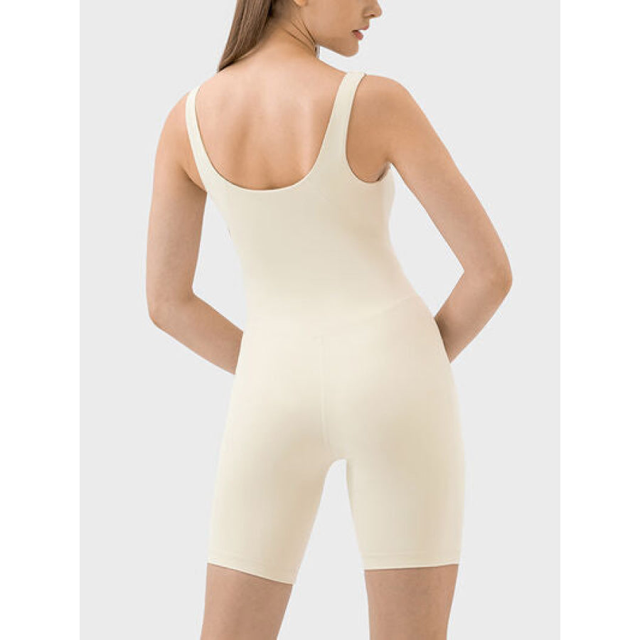 Wide Strap Active Romper Apparel and Accessories