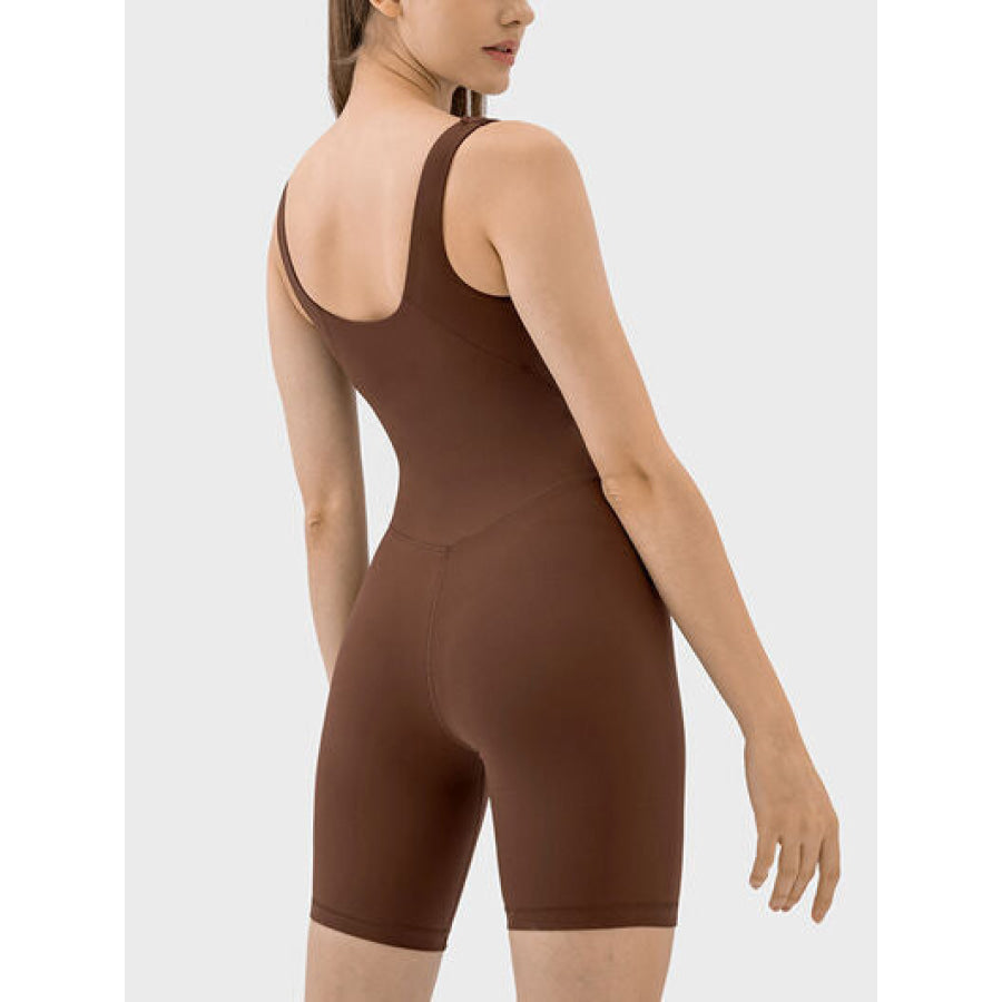 Wide Strap Active Romper Apparel and Accessories