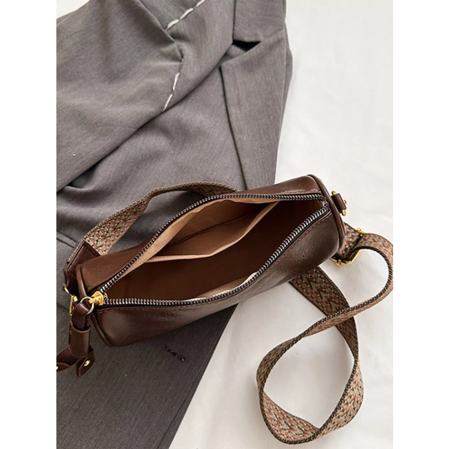 Wide Strap Crossbody Bag Apparel and Accessories