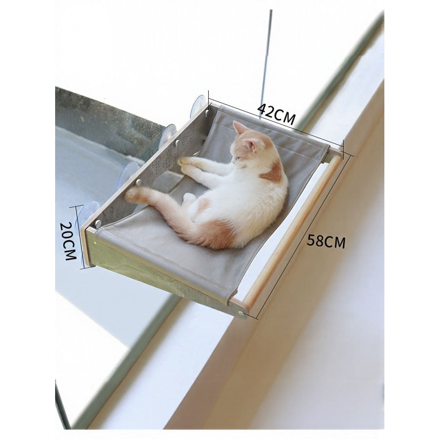 Window Mounted Cat Condos Large Cloth Hammock / One Size Apparel and Accessories