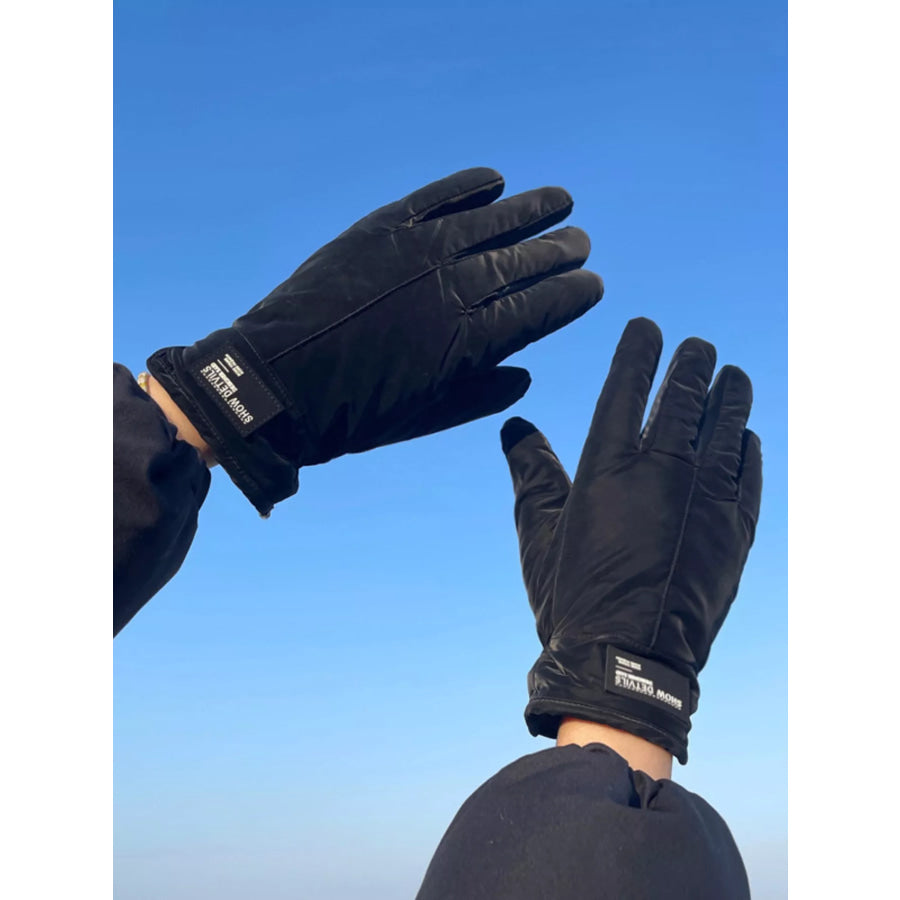 Winter Touchscreen Gloves Black / ONESIZE Apparel and Accessories