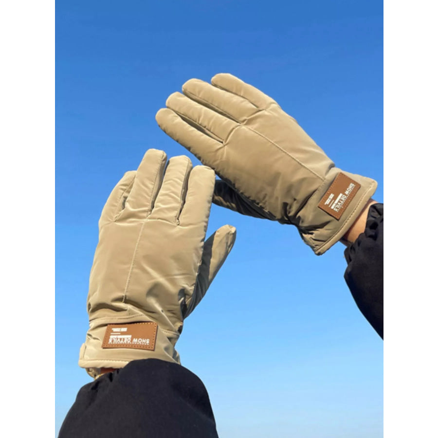 Winter Touchscreen Gloves Khaki / ONESIZE Apparel and Accessories