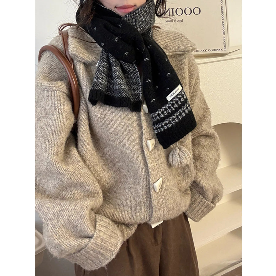 Winter Warm Knitted Scarf Apparel and Accessories