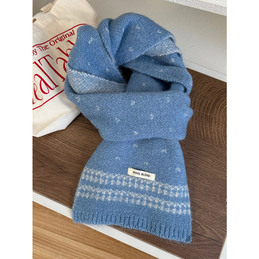 Winter Warm Knitted Scarf Apparel and Accessories