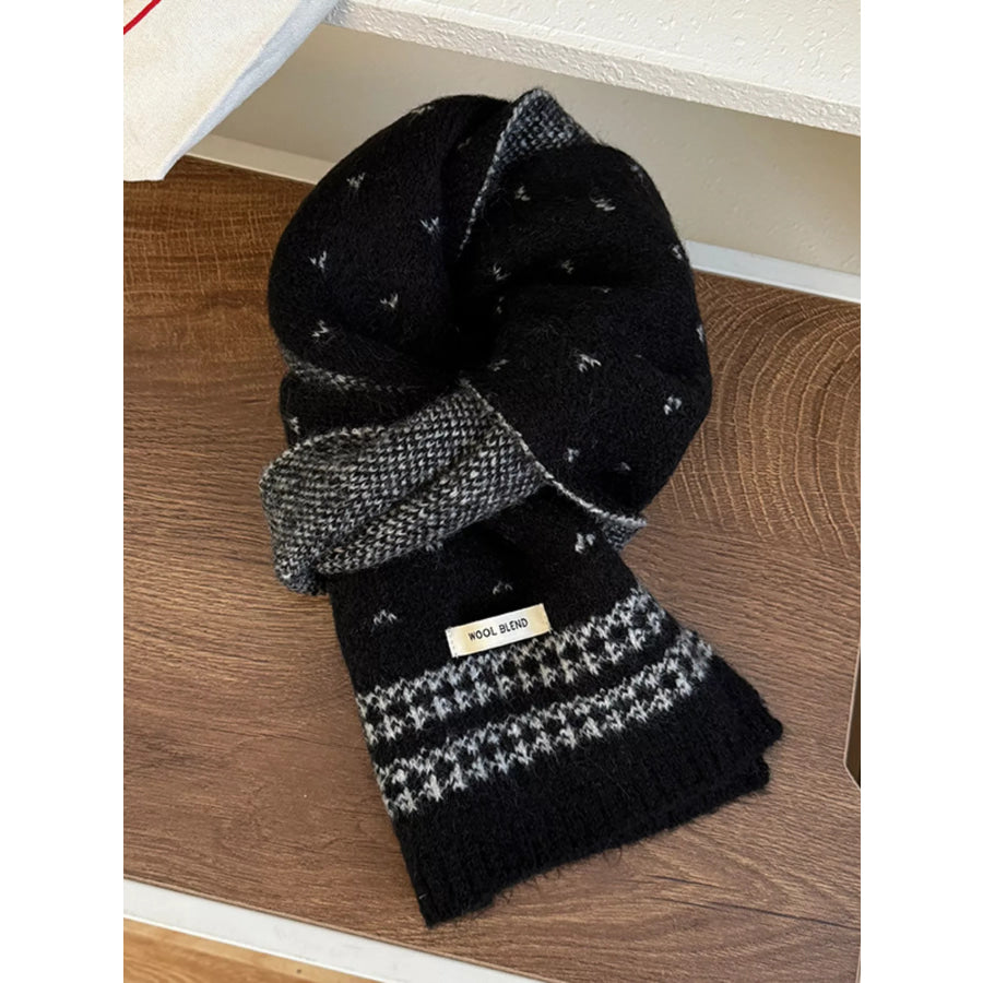 Winter Warm Knitted Scarf Apparel and Accessories