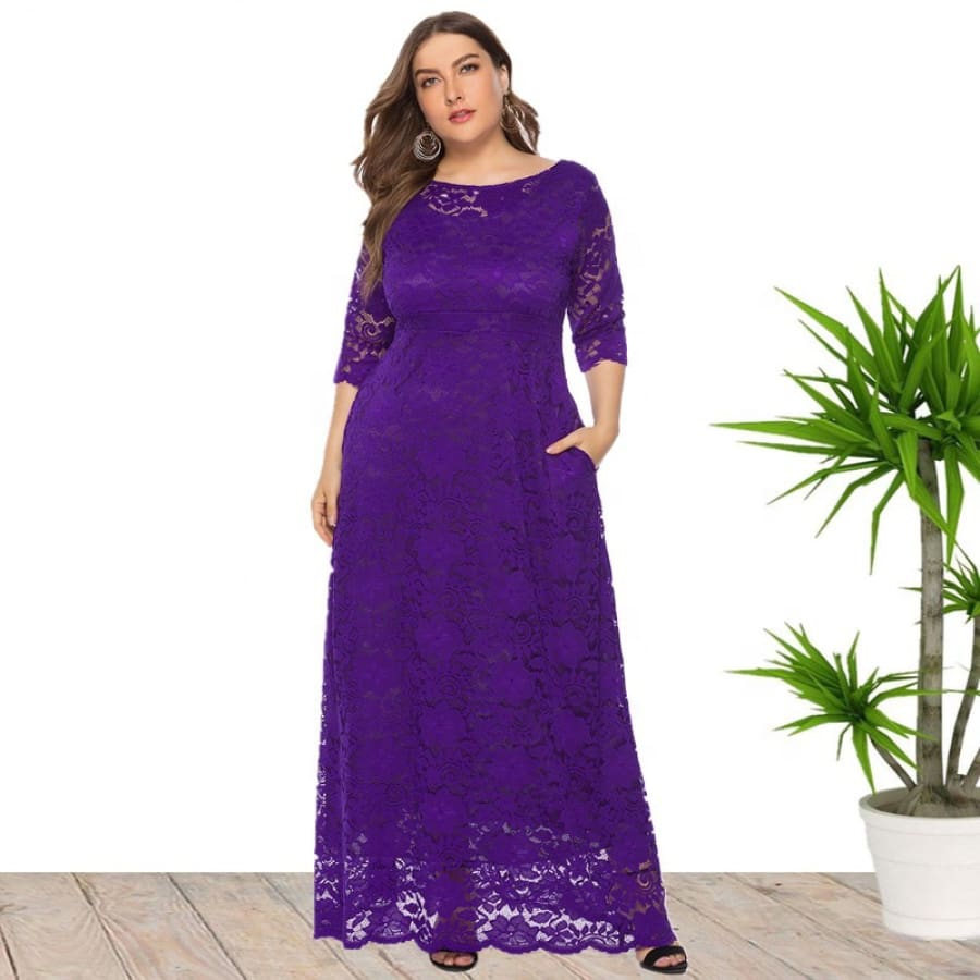 Women’s Lace Gown Maxi Dresses