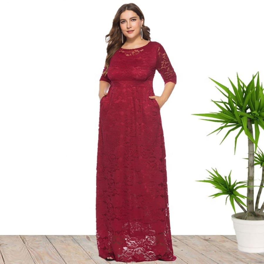 Women’s Lace Gown Maxi Dresses