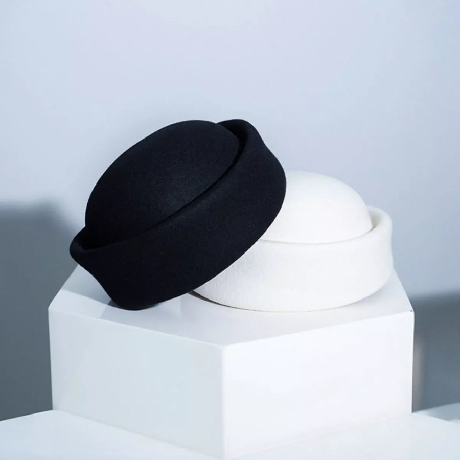 Wool Pillbox Hat Apparel and Accessories
