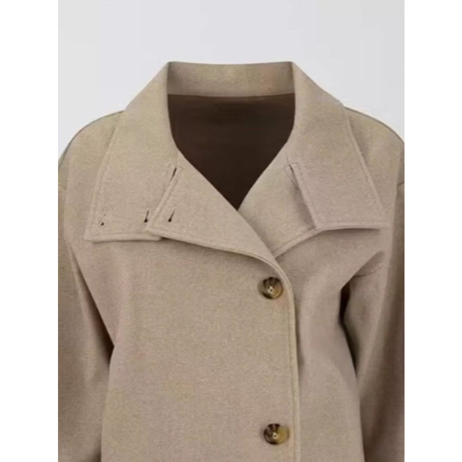 Woolen Long Sleeve Outerwear Apparel and Accessories