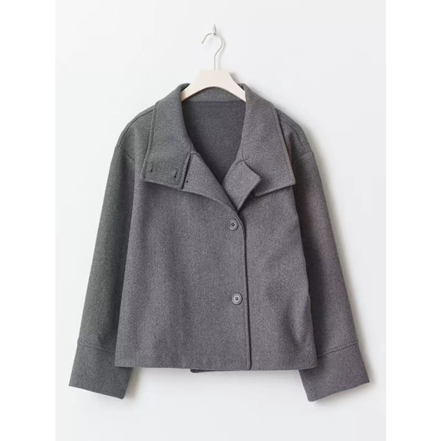 Woolen Long Sleeve Outerwear Apparel and Accessories