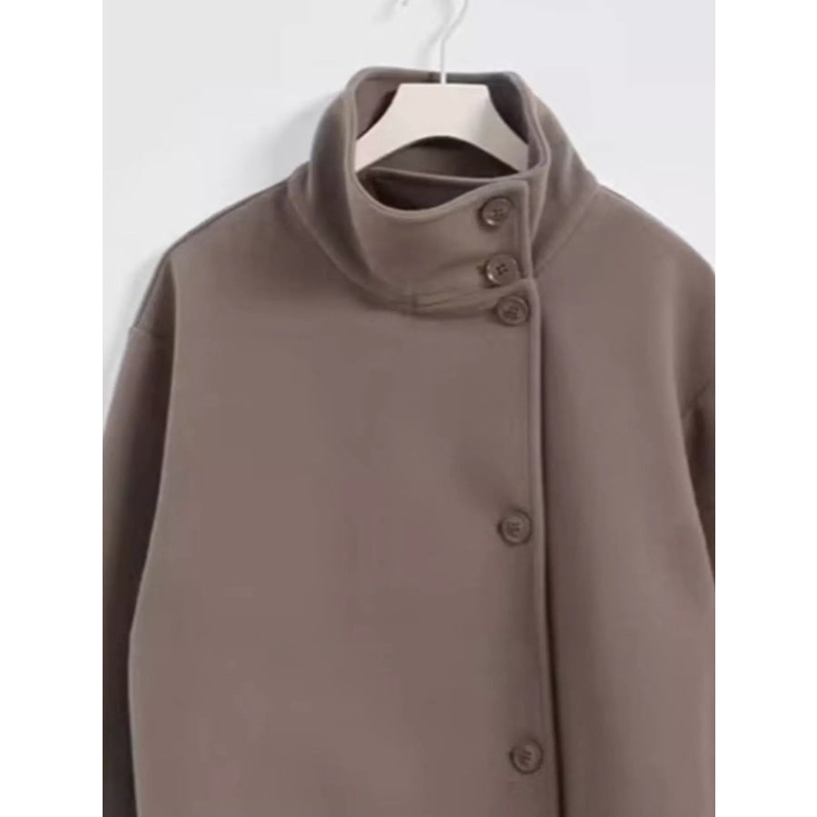 Woolen Long Sleeve Outerwear Apparel and Accessories