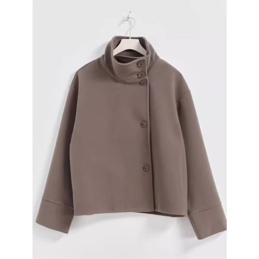 Woolen Long Sleeve Outerwear Apparel and Accessories
