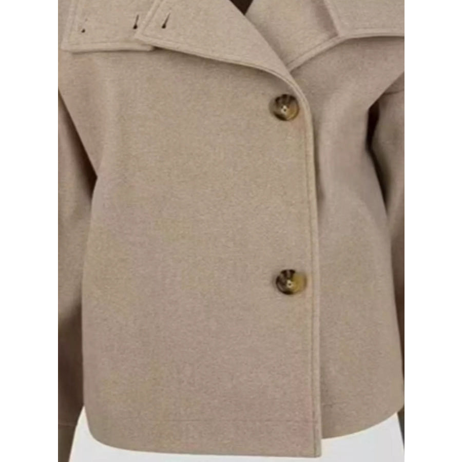 Woolen Long Sleeve Outerwear Apparel and Accessories