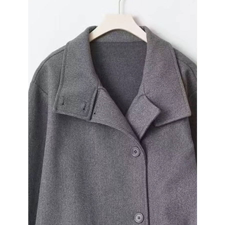 Woolen Long Sleeve Outerwear Apparel and Accessories
