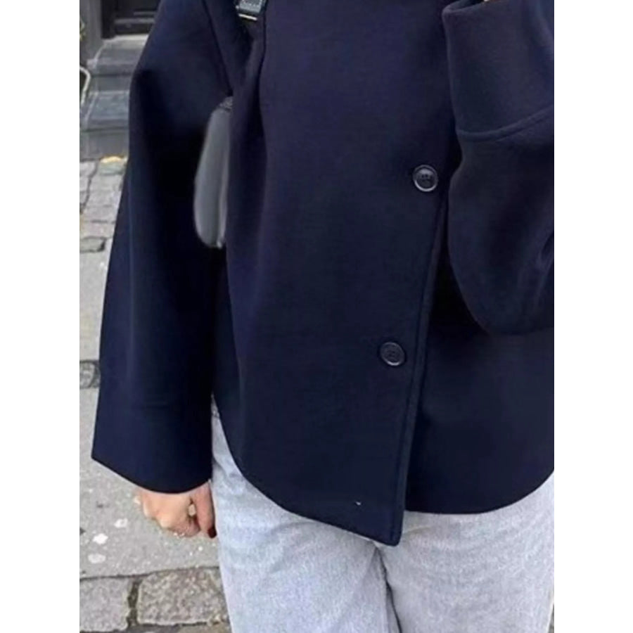 Woolen Long Sleeve Outerwear Apparel and Accessories