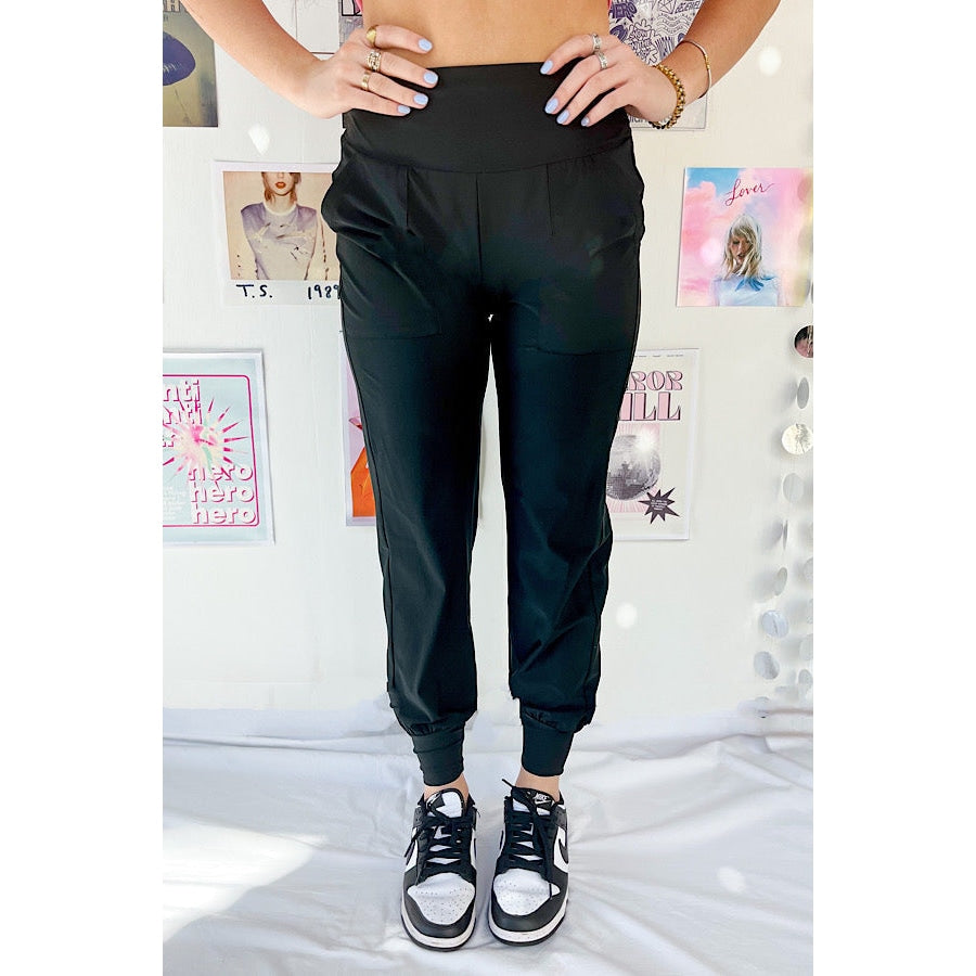 Work It Black Joggers WS 204 Other Bottoms