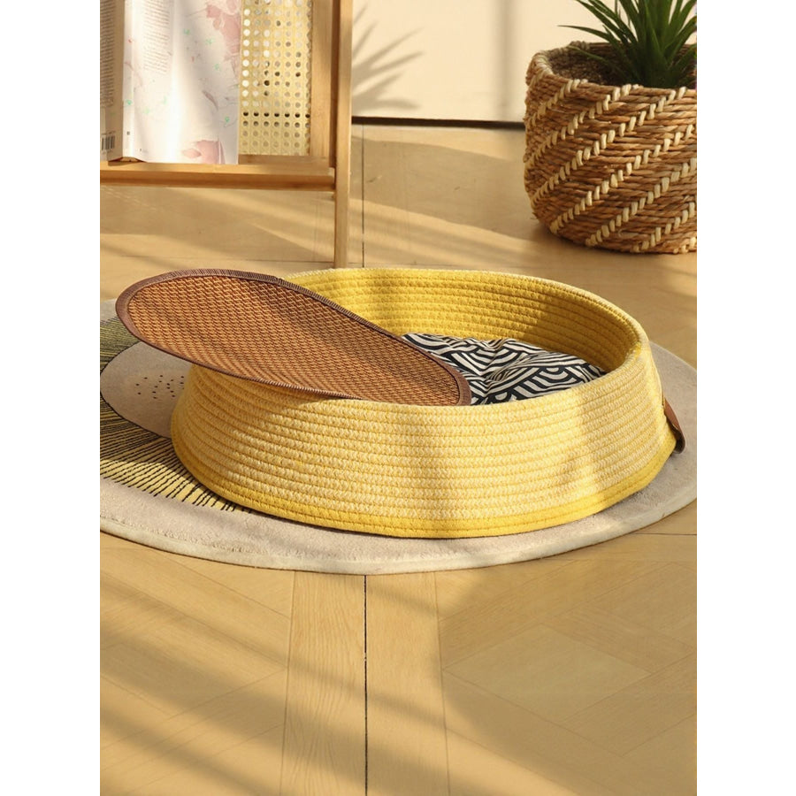 Woven Rattan Pet Nest Apparel and Accessories