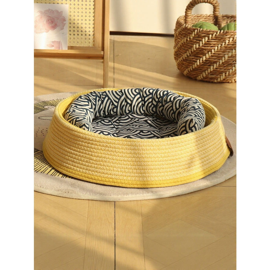 Woven Rattan Pet Nest Apparel and Accessories