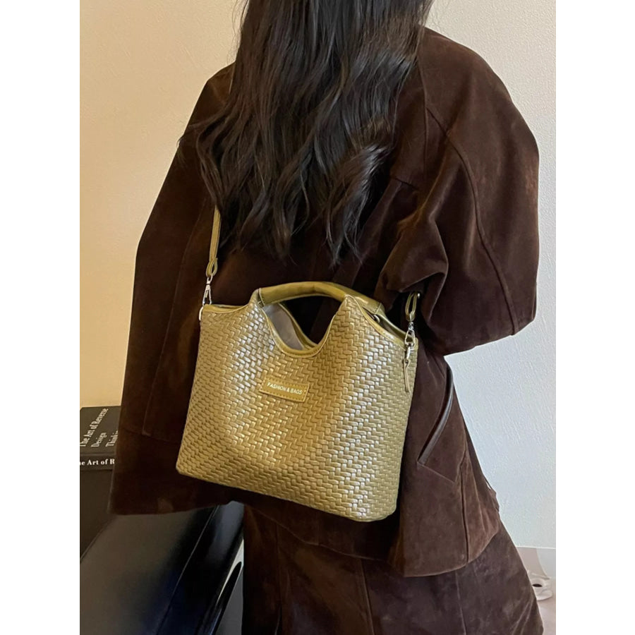 Woven Texture Crossbody Bag Apparel and Accessories