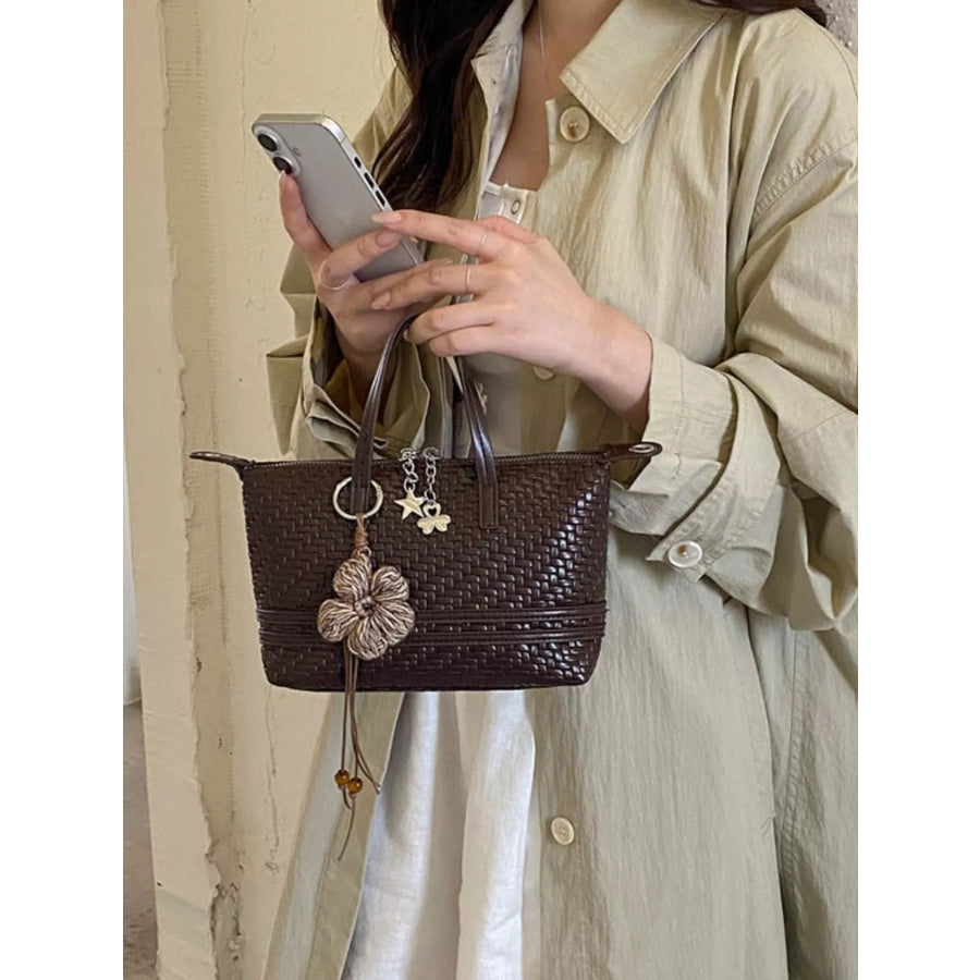 Woven Texture Crossbody Bag Apparel and Accessories