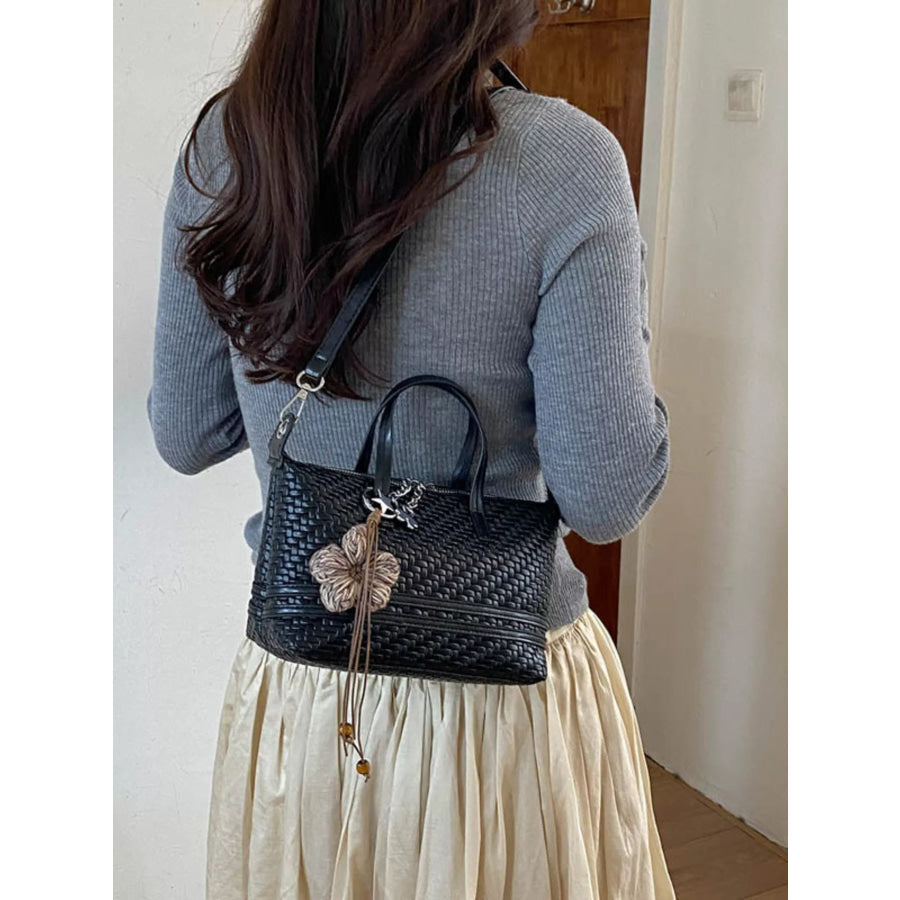 Woven Texture Crossbody Bag Apparel and Accessories