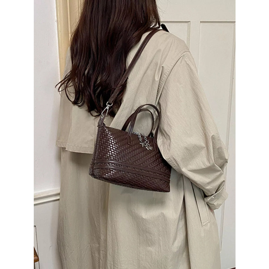 Woven Texture Crossbody Bag Apparel and Accessories