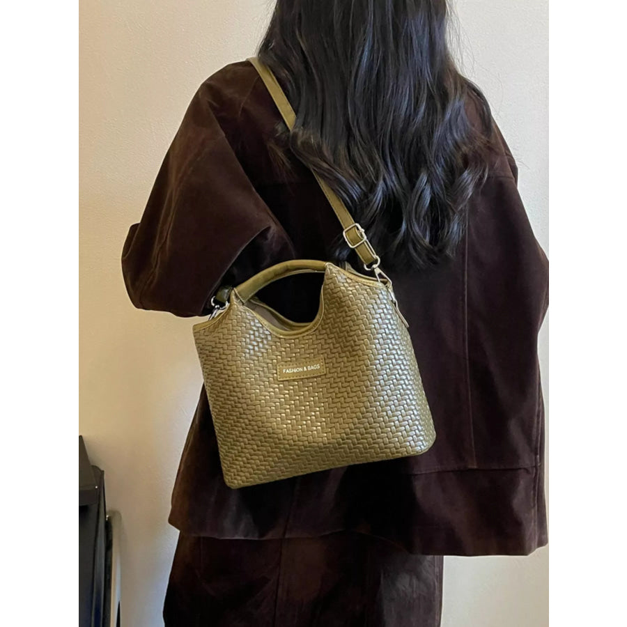 Woven Texture Crossbody Bag Apparel and Accessories